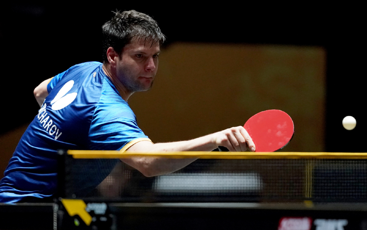 波兰乒乓球队鏖战比利时乒乓球队，奥恰洛夫惊艳世界
